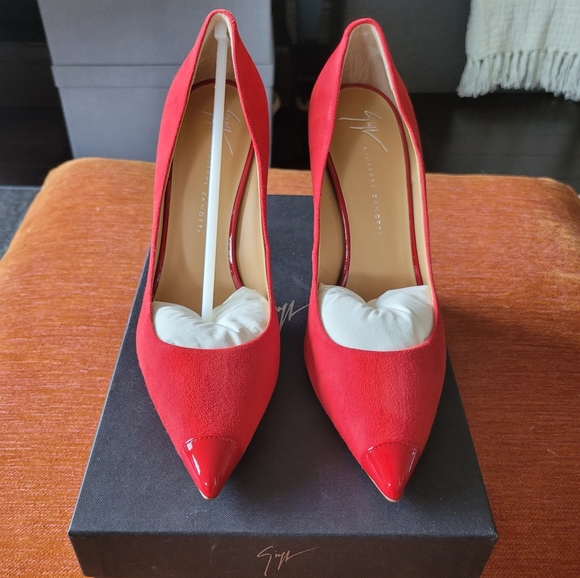 GIUSEPPE ZANOTTI Red Pumps - Picture 5 of 10